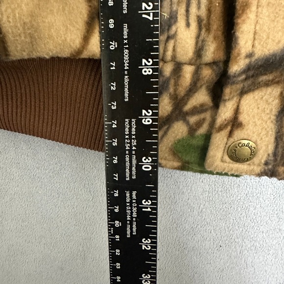 Cabelas Super Slam Hunting Jacket XL Realtree Camo Thinsulate DryPlus Made in US - Picture 5 of 13